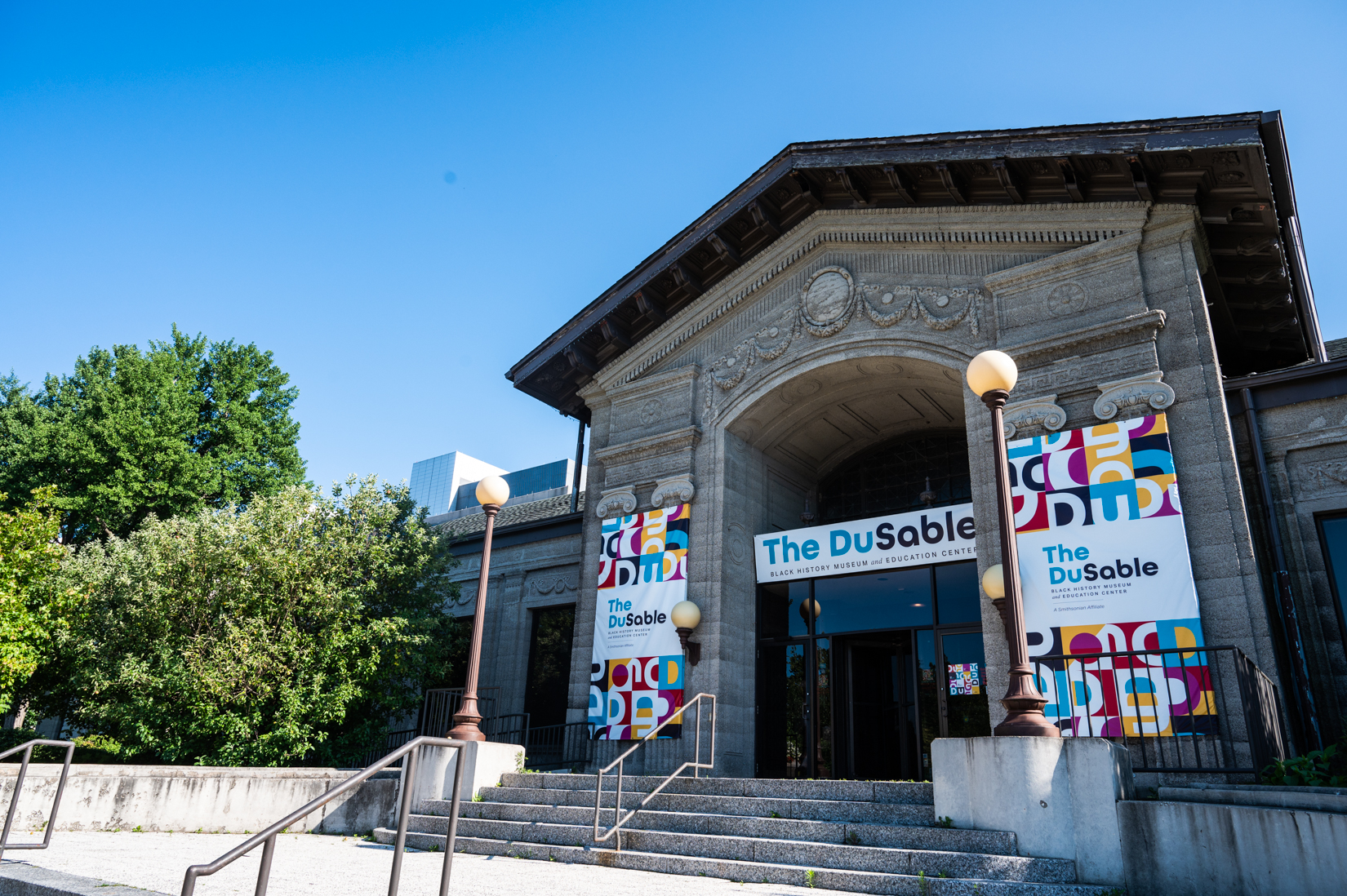 Entrance of the DuSable Black History Museum
